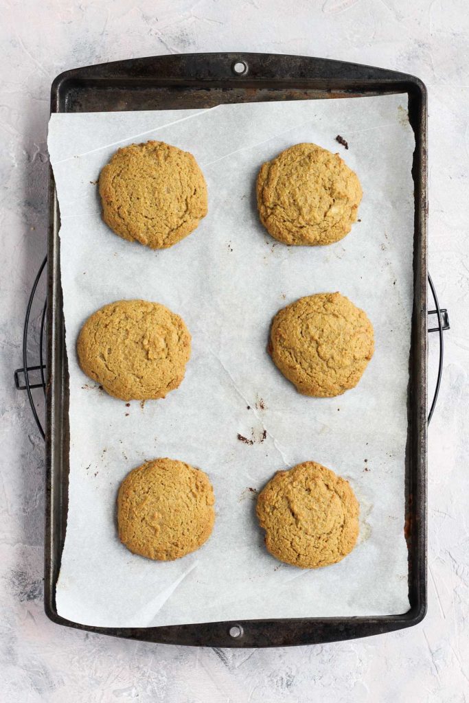 Biscuits cooling.