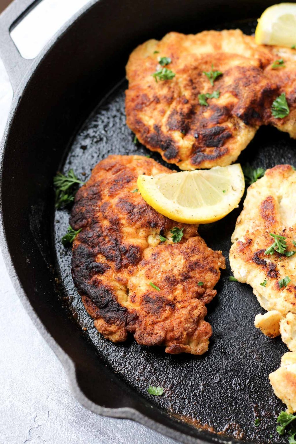 GlutenFree Chicken Cutlets Whole30 Fresh Water Peaches