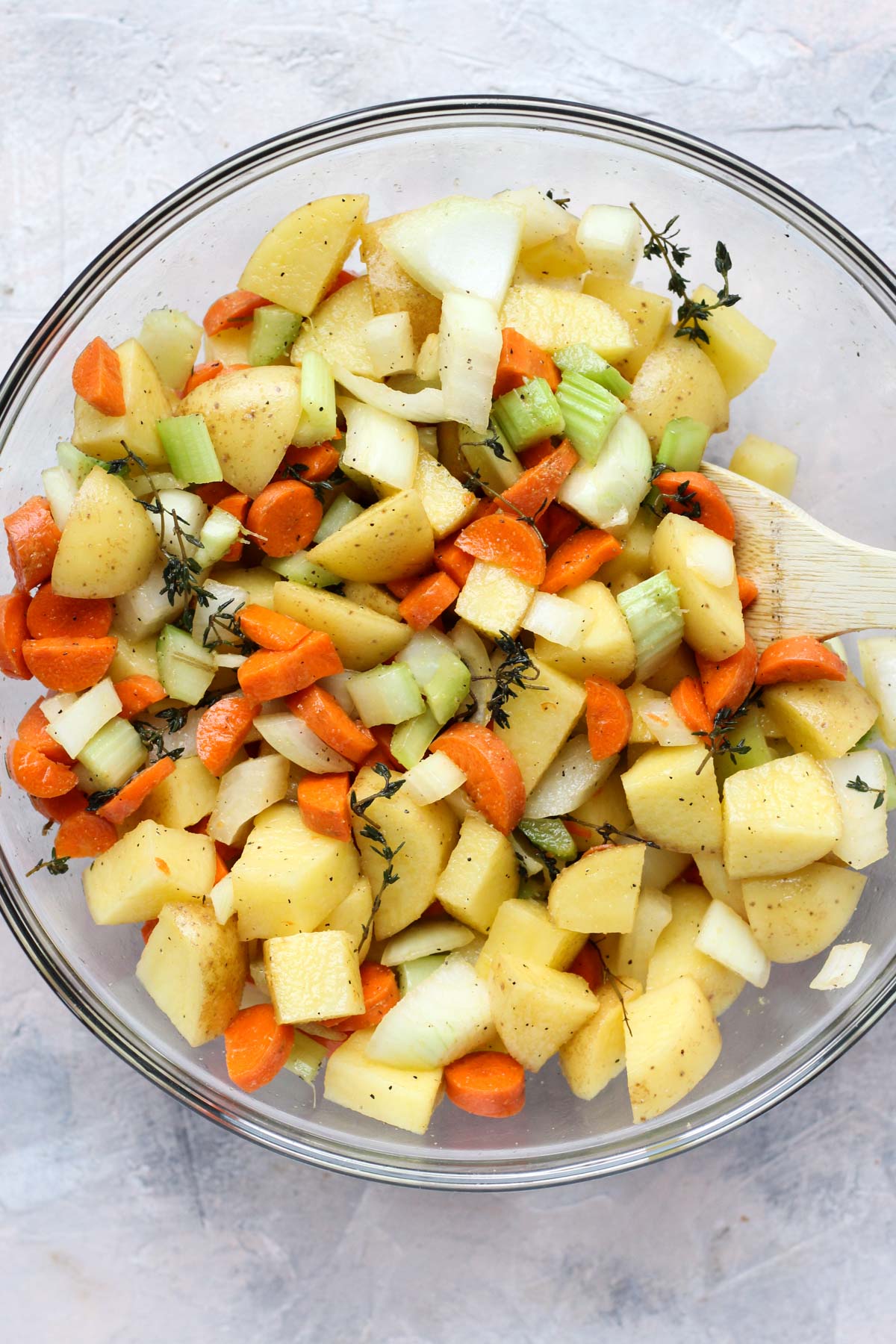 Healthy Lemon Roasted Chicken with Vegetables Fresh Water Peaches