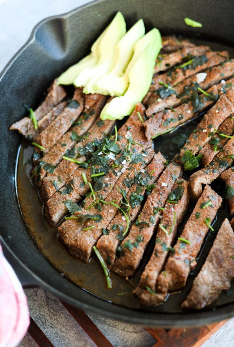 Baked Fajita Steak (Whole30) Fresh Water Peaches