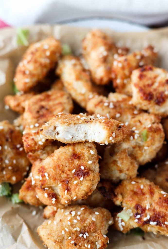 Air Fryer Teriyaki Chicken Fresh Water Peaches