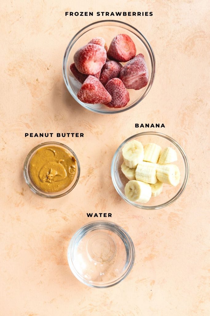 Strawberry Banana Smoothie Without Yogurt Fresh Water Peaches