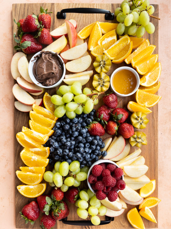 Small Breakfast Charcuterie Board - Fresh Water Peaches