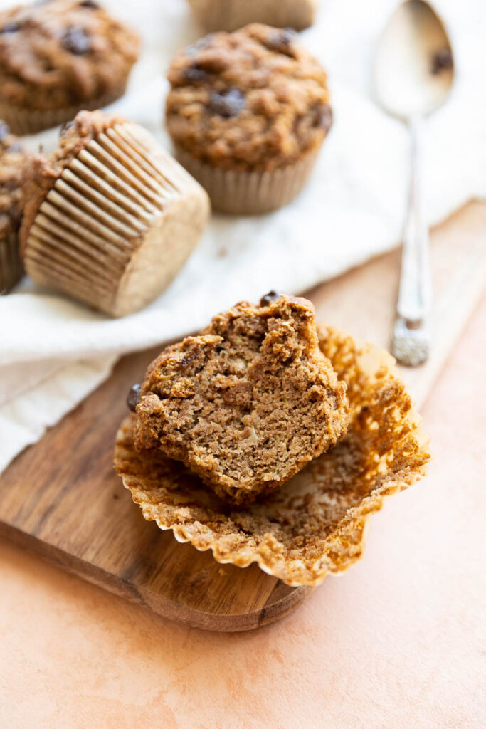 Almond Flour Zucchini Muffins (Gluten Free) Fresh Water Peaches