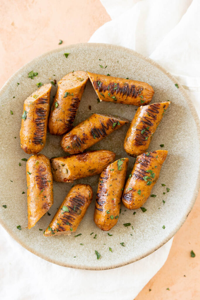 How to Cook Chicken Sausage in the Air Fryer Fresh Water Peaches