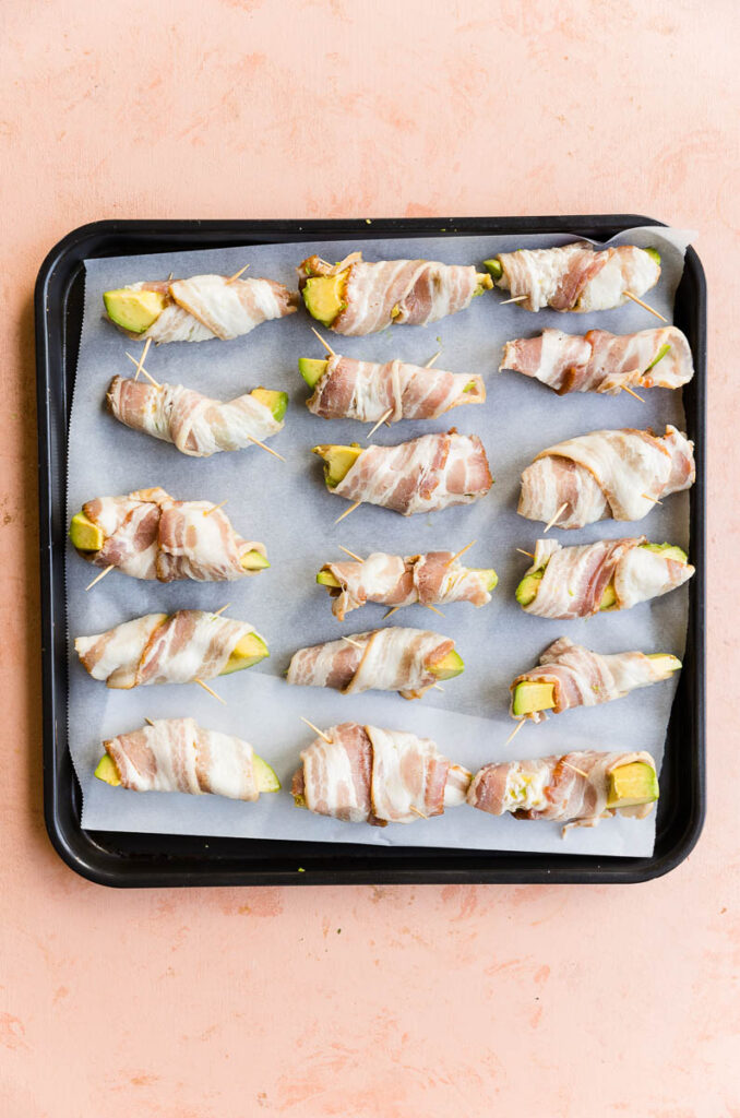 Air Fryer Bacon Wrapped Avocado Recipe Fresh Water Peaches