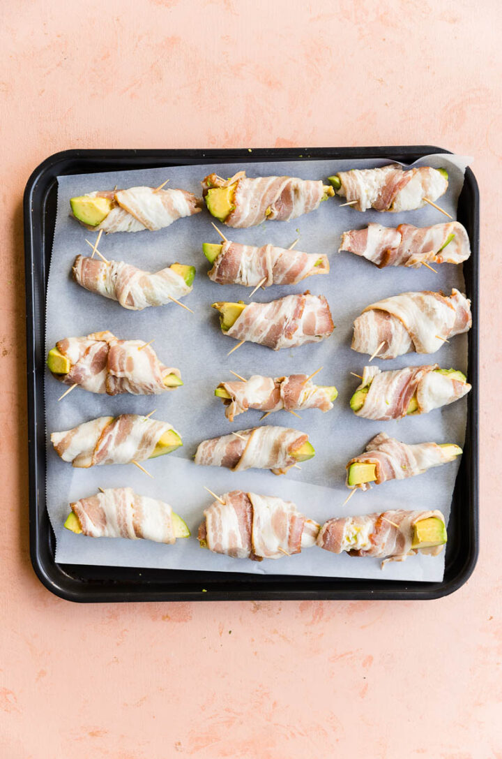 Air Fryer Bacon Wrapped Avocado Recipe Fresh Water Peaches