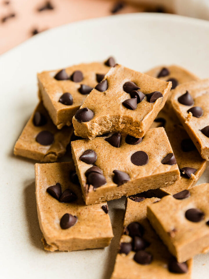 Healthy No Bake Chocolate Protein Bars Recipe Fresh Water Peaches