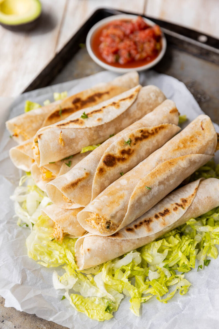 Easy Gluten Free Chicken Taquitos Recipe Fresh Water Peaches