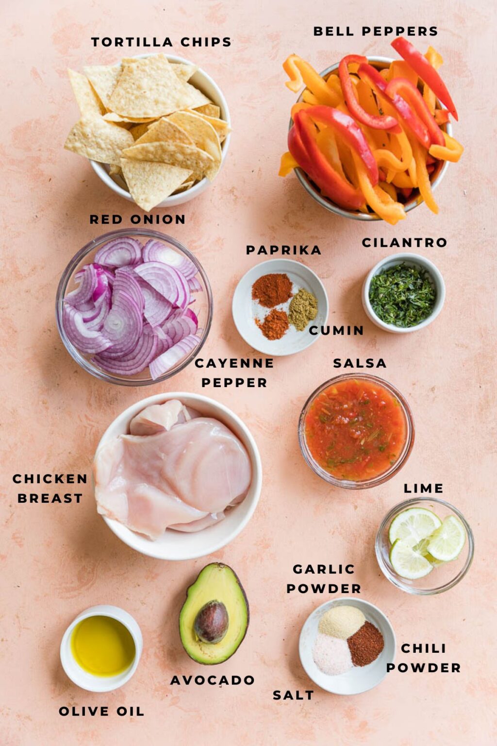 Easy Chicken Fajita Nachos Recipe (DairyFree) Fresh Water Peaches