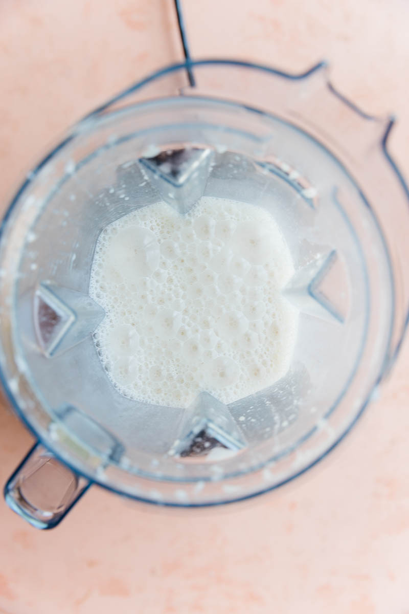 How to Make Homemade Almond Milk from Almond Butter Fresh Water Peaches